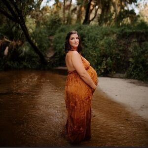 Pink Blush Maternity “Dress Day” Photoshoot dress